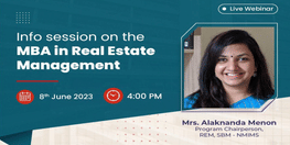 NMIMS to Organise Webinar on MBA in Real Estate Management